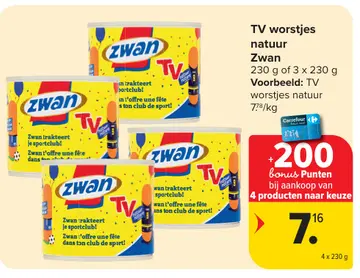 Aanbieding: TV worstjes natuur