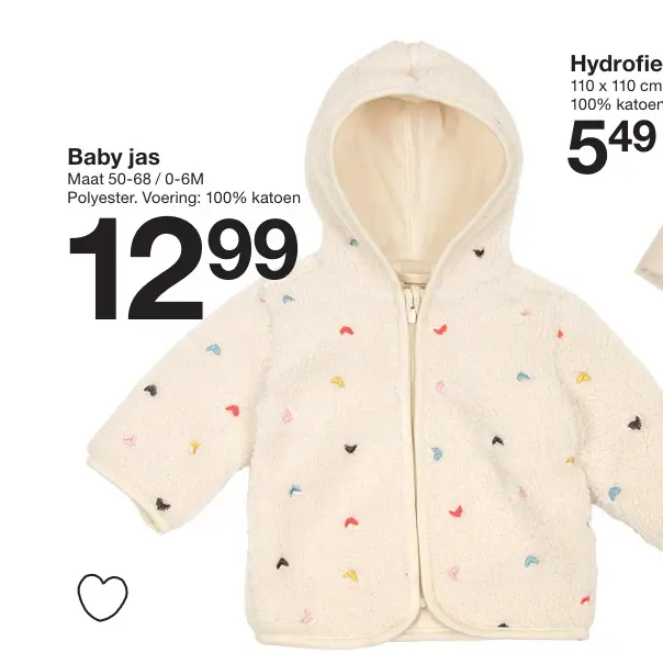 Promotie: Baby jas