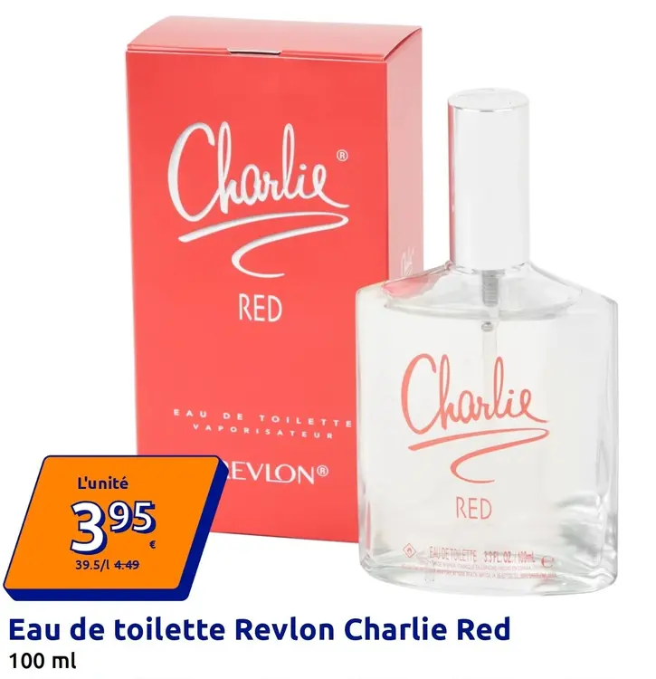 Offre: Revlon Eau de toilette Charlie Red