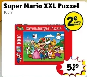 Aanbieding: Super Mario XXL Puzzel