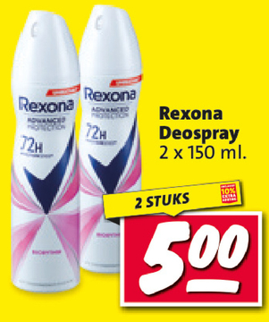 Aanbieding: Rexona Deospray