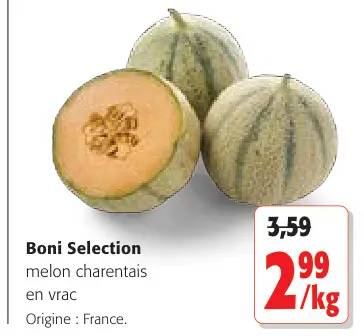 Offre: melon charentais