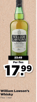 Aanbieding: William Lawson's Whisky