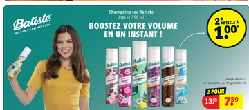 Offre: shampoing sec Original