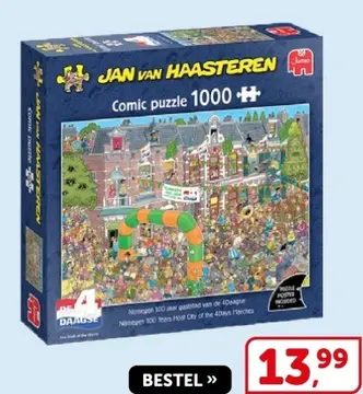 Aanbieding: JAN VAN HAASTEREN Comic puzzle