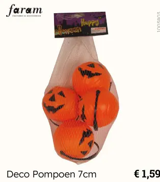 Promotie: Faram Deco Pompoen