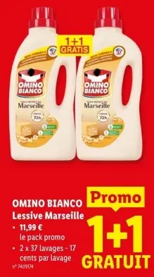 Offre: Lessive Marseille