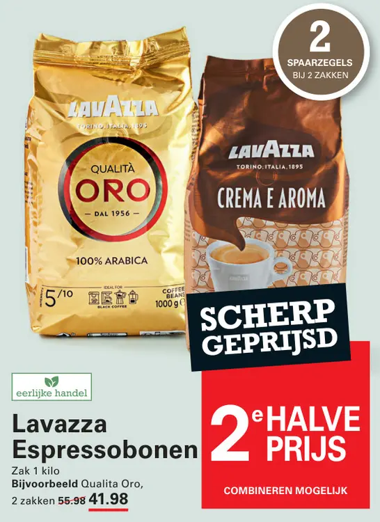 Aanbieding: Lavazza Espressobonen