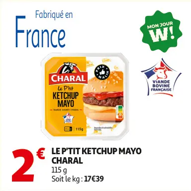 Offre: Le p'tit ketchup mayo