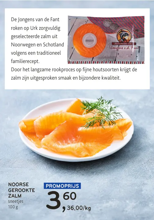Promotie: Noorse gerookte zalm