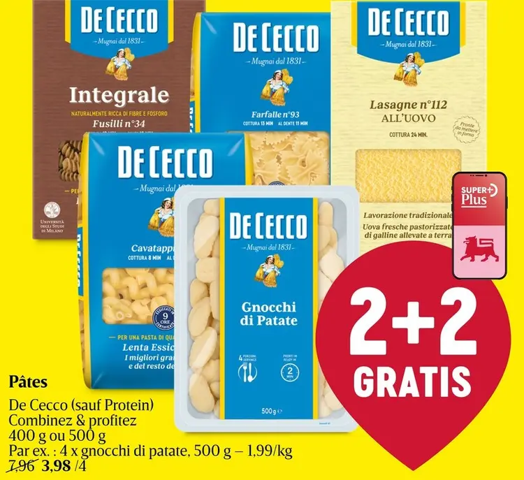 Offre: Pâtes De Cecco