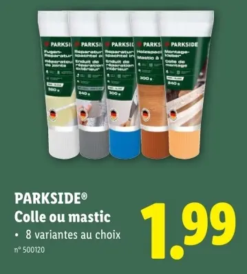 Offre: Colle ou mastic