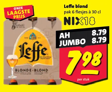 Aanbieding: Leffe blond