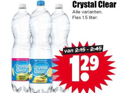 Aanbieding: Crystal Clear