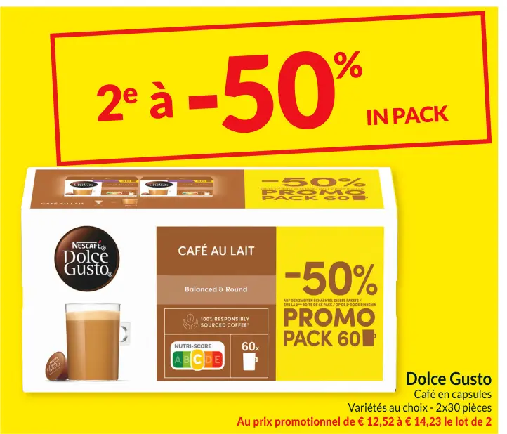Offre: Café en capsules