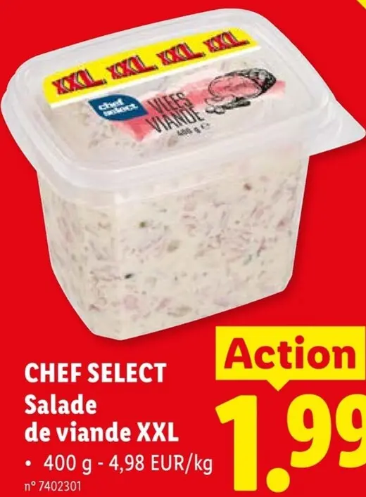 Offre: Salade de viande XXL