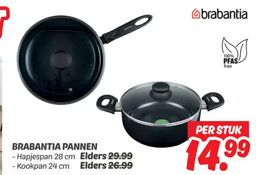 Aanbieding: Brabantia pannen