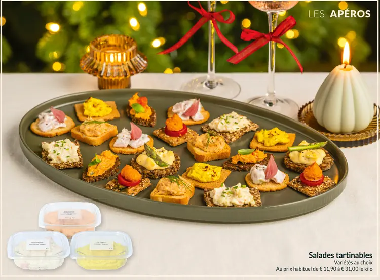 Offre: Salades tartinables