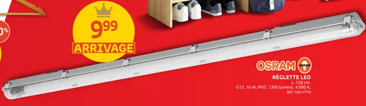 Promotie: Réglette LED