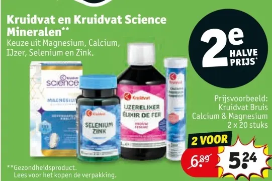 Aanbieding: Mineralen