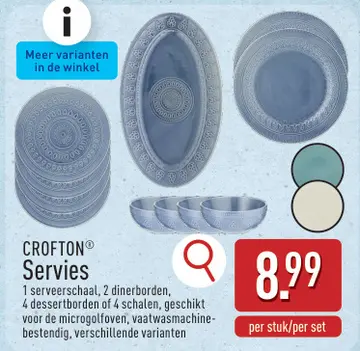 Aanbieding: CROFTON® Servies