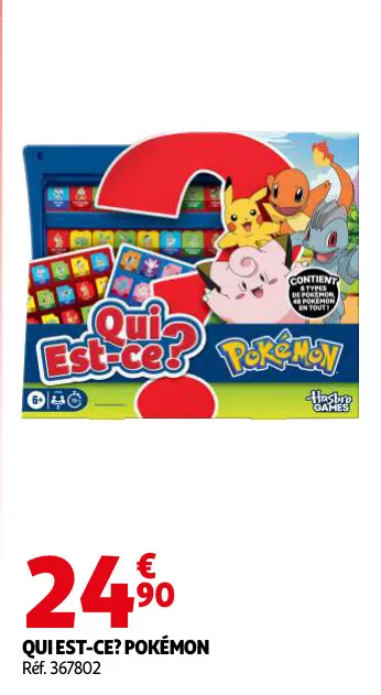 Offre: Qui est-ce? pokémon
