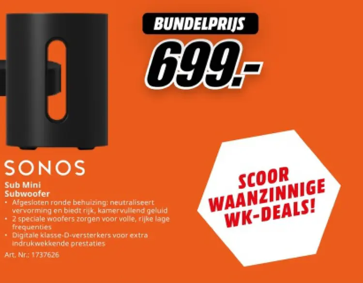 Aanbieding: Sub Mini Subwoofer