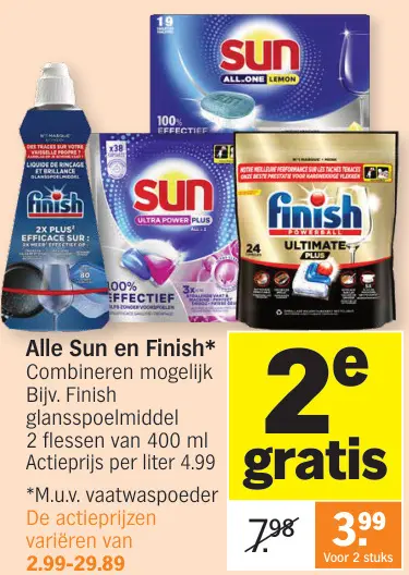 Promotie: Vaatwasmiddelen