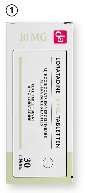 Aanbieding: loratadine 10mg