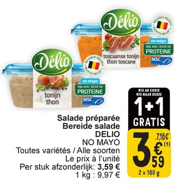 Offre: Salade préparée / Bereide salade
