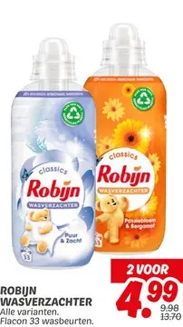 Aanbieding: Robijn Wasverzachter