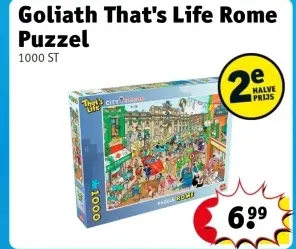 Promotie: That's Life Rome Puzzel