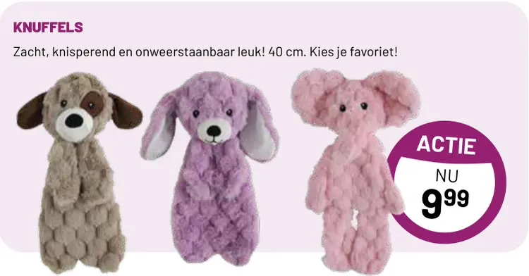 Aanbieding: Knuffels