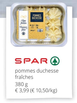 Offre: pommes duchesse fraîches