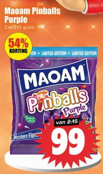 Aanbieding: Maoam Pinballs Purple