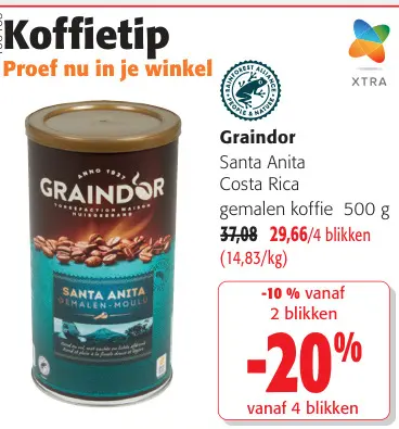 Promotie: Gemalen koffie