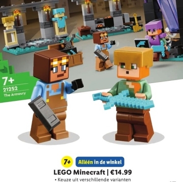 Aanbieding: LEGO Minecraft