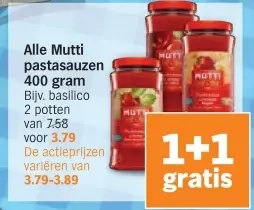 Aanbieding: Mutti pastasauzen