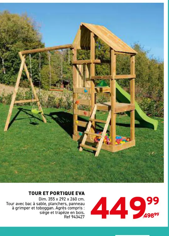 Offre: Tour et portique eva