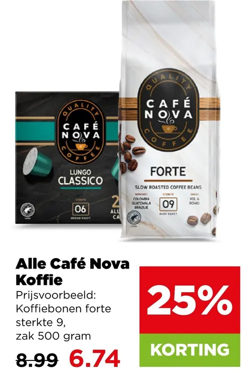 Aanbieding: Alle Café Nova Koffie