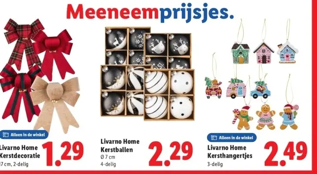 Aanbieding: Kerstdecoratie