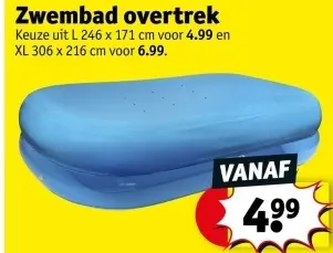 Promotie: Zwembad overtrek