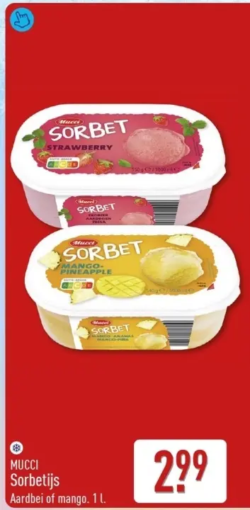 Aanbieding: Sorbetijs