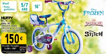 Offre: HUFFY BICYCLES Vélo 16"
