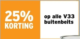Aanbieding: V33 buitenbeits