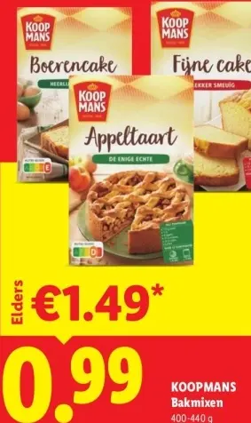 Aanbieding: Bakmixen