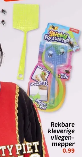 Aanbieding: Rekbare kleverige vliegenmepper