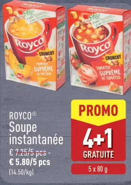 Offre: Soupe instantanée