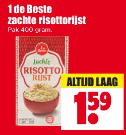 Aanbieding: zachte risottorijst