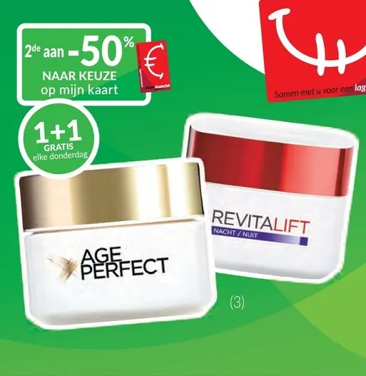 Promotie: L'Oréal Gezichtscrème